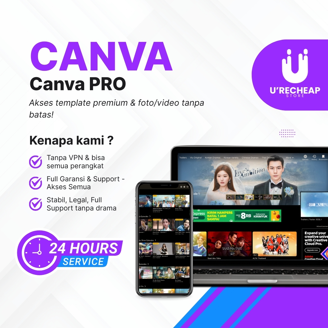 Canva Pro - 1 Bulan